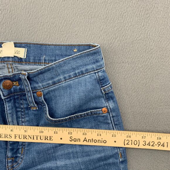 Madewell Jeans Womens Size 28 Cali Demi Bootcut Stretch Distressed Inseam 26" - Picture 7 of 15